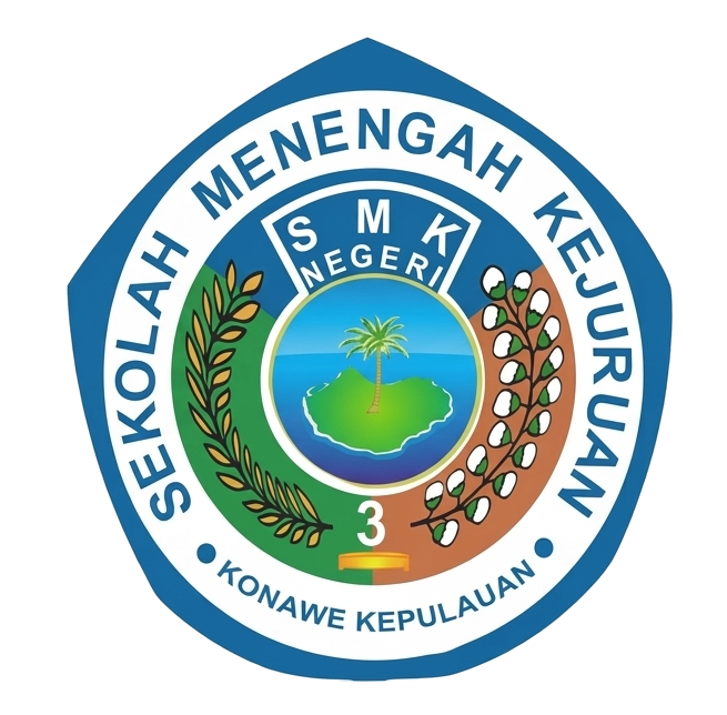 Logo SMKN 3 Konawe Kepulauan